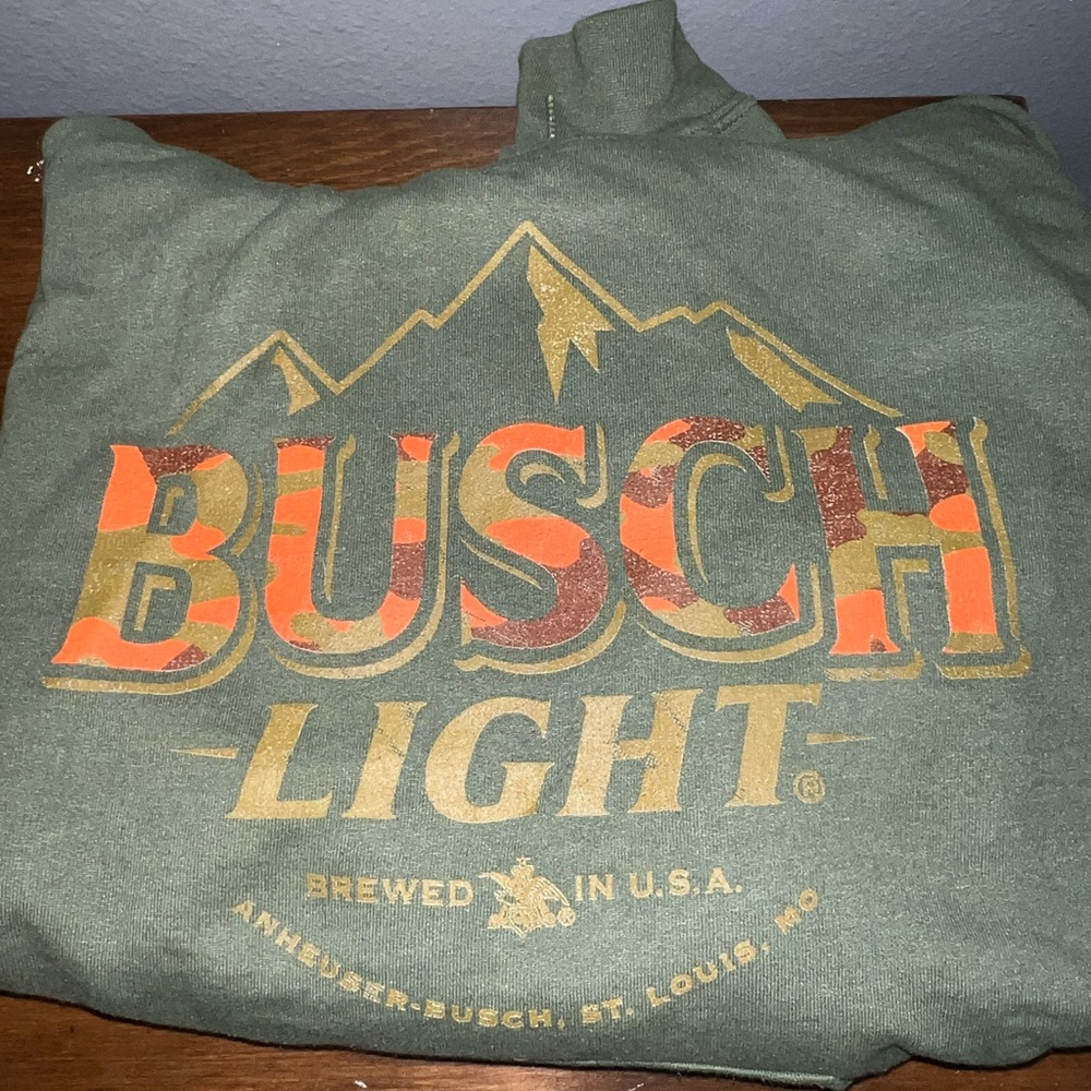 Womens Busch sweatshirt. Worn only a couple times, perfect condition